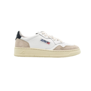 Man Leat/suede Wht/blue