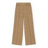 Slub Linen Slub Linen Mid Waist Pants