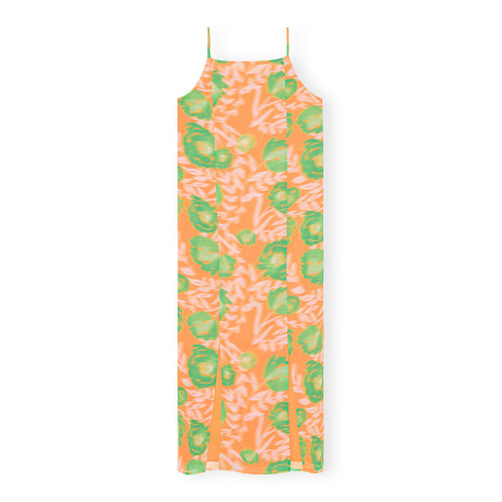 Printed Light Crepe Printed Light Crepe Slip Dress