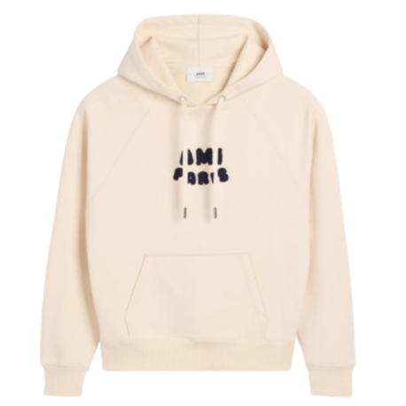 Hoodie Avec Patch Ami Paris