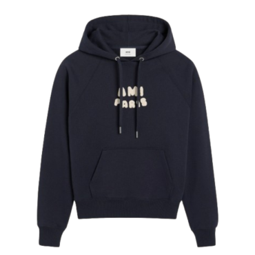 Hoodie Avec Patch Ami Paris