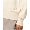 Pull Col Rond Broderie Ami