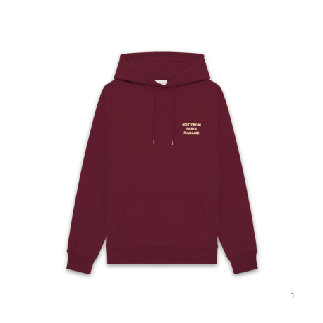 Le Hoodie Slogan 7637