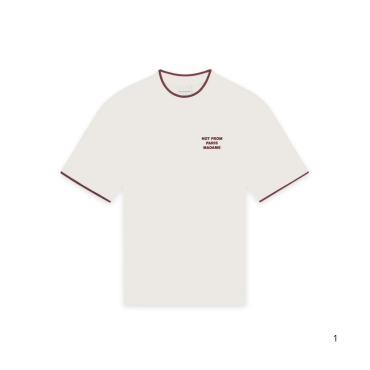 Le Tshirt Slogan Pique 7316