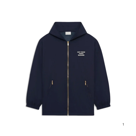 La Veste Capuche Slogan 7508