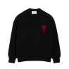 Crewneck Sweater With Contrast