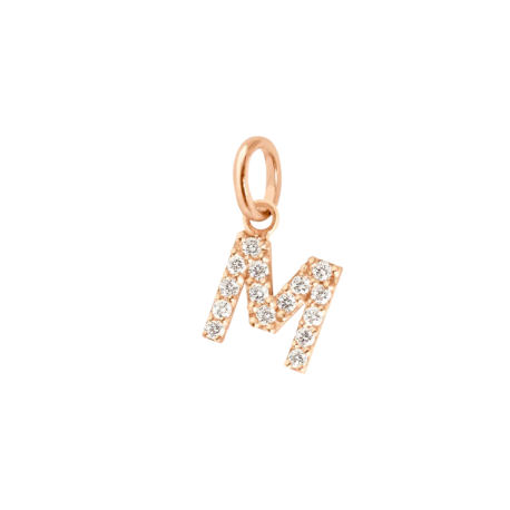 Pendentif Lucky Letter M