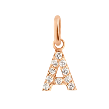 Pendentif Lucky Letter A