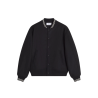 Varsity Teddy Blouson Black-m