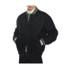 Varsity Teddy Blouson Black-m