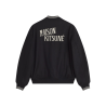 Varsity Teddy Blouson Black-m