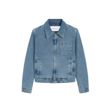 Contrasted Ami De Coeur Zipped