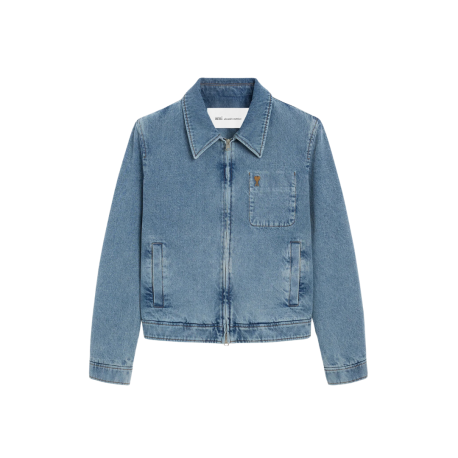 Contrasted Ami De Coeur Zipped