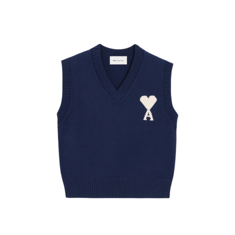 Sleeveless V Neck Sweater With