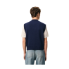 Sleeveless V Neck Sweater With
