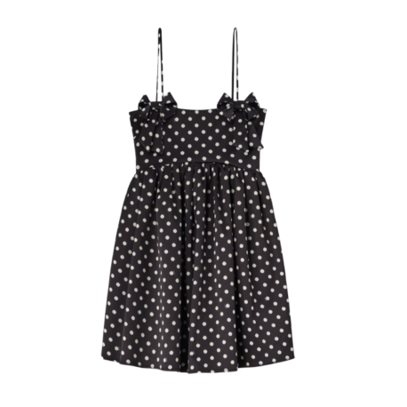 Printed Double Satin Mini Stra