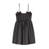 Printed Double Satin Mini Stra