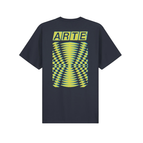 Abstract Back Print T-shirt