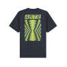 Abstract Back Print T-shirt