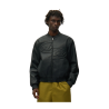 Half Logo Leather Jacket