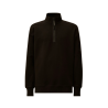 Diagonal Raised Fleece Half Zi