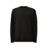 Cotton Crepe Crewneck Lens Swe