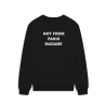 Bold Slogan Sweatshirt