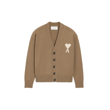 Cardigan With Contrasted Ami D