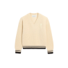V Neck Sweater With Ami De Coe