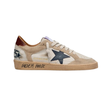 Ballstar Leather And Suede Upp Ball Star