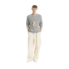 Fox Head Cotton Ribbed Jumper