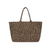 Leo Canvas Tote - Black And Br