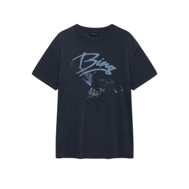 Kent Tee Eagle - Washed Black