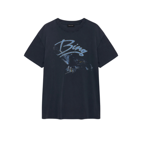 Kent Tee Eagle - Washed Black