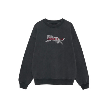 Spencer Sweatshirt Leopard - W