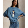 Knit-sweatshirt