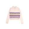 Jaquard Knitted Oversize Cardi