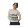 Jaquard Knitted Oversize Cardi
