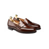 Grantham 2 Dark Brown Burnished Calf
