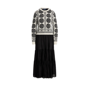 Woven-a Line-dresses