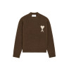 Crewneck Sweater With Ami De C
