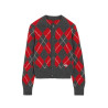 Zipped Collar Sweater With Ami