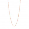 COLLIER GIGI OR ROSE 42cm