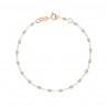 BRACELET GIGI - OR ROSE RESINE
