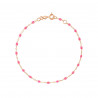 BRACELET GIGI - OR ROSE RESINE