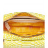 Sac Charly Python Jaune Fluo